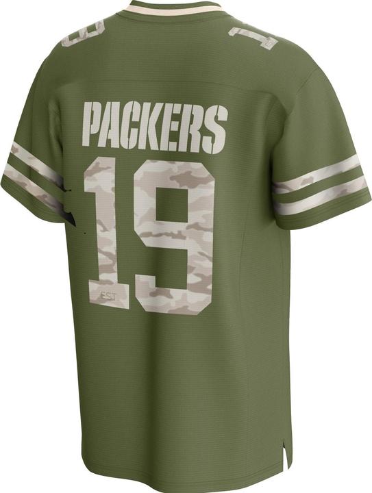 Produktbild Fanatics Green Bay Packers NFL Supporters Jersey oliv camo - S (S)