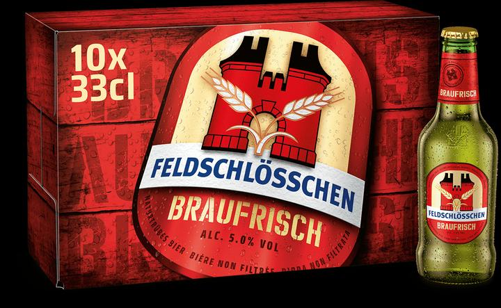 Actual product image Feldschlösschen Brew fresh (10 x 33 cl)