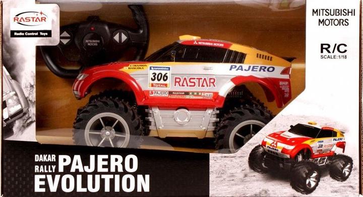 Immagine prodotto Rastar auto RC 1:18 Pajero Evolution, 20100 (RTR pronto all'uso)