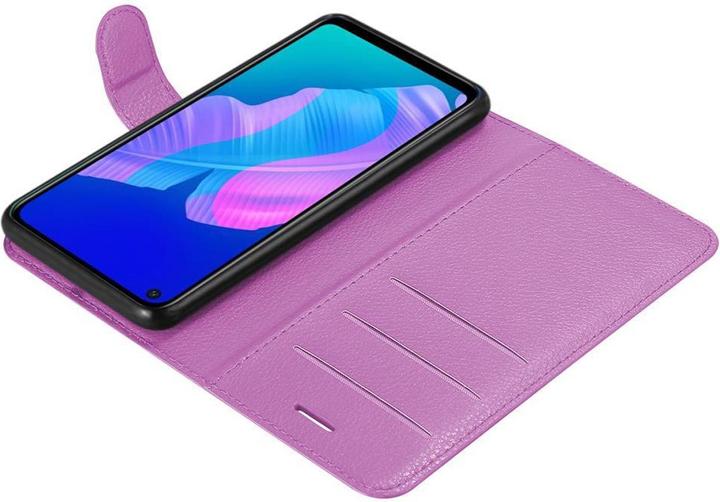Actual product image Cadorabo Book with stand function cover (Huawei P40 Lite E)