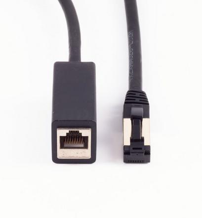 Produktbild Shiverpeaks ®-BASIC-S--Netzwerk-RJ45 Patchkabel-Verlängerung Cat. 8.1 LSZH schwarz 1,5m (F/FTP, CAT8.1, 1.50 m)