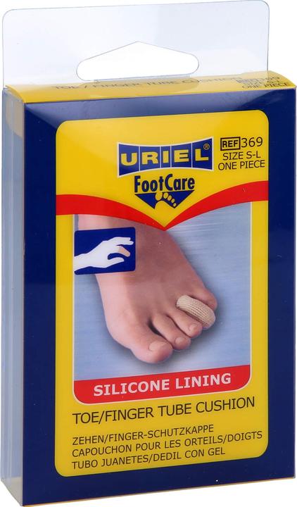 Actual product image Uriel Silicone finger protection cap, 1 pc