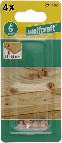 Immagine prodotto wolfcraft 4 Punti centrali - Punti di marcatura per tasselli, Ø 8 mm (4 pz.)