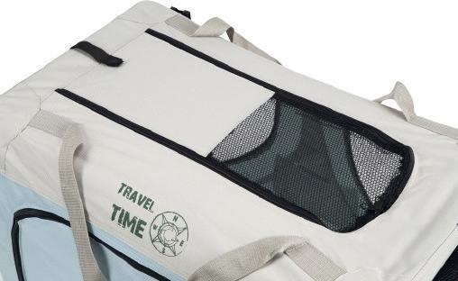 Actual product image Beeztees BZ NYLON BOX TRAVEL TIME 70X52X (Dog, Foldable, Washable)