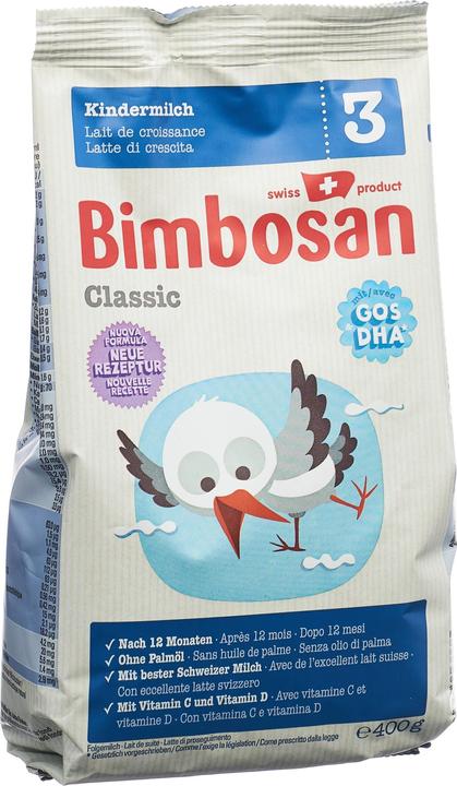 Actual product image Bimbosan Classic 3 (400 g, from 12 m.)