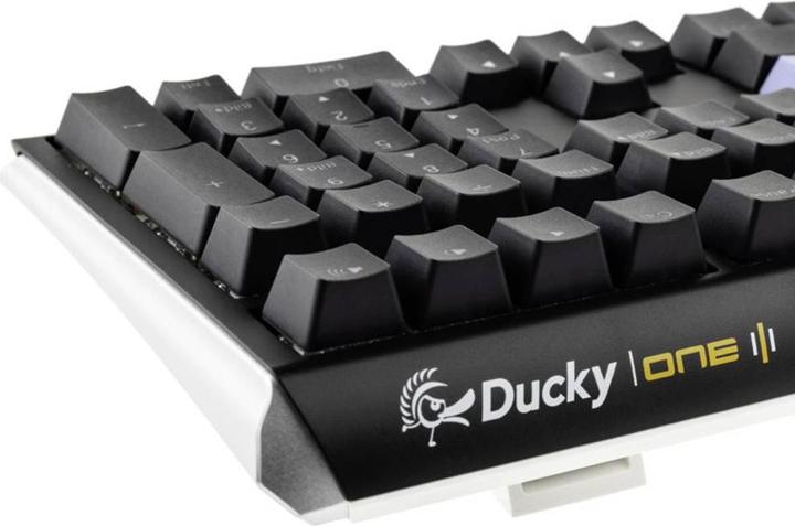 Productafbeelding Ducky One 3 Classic Zwart/Wit Gaming Toetsenbord, RGB LED - MX-Red (NL, Bedraad)
