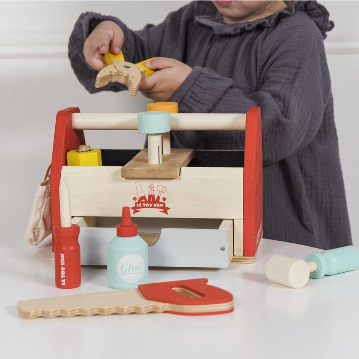 Image du produit Le Toy Van Boîte à outils avec outils