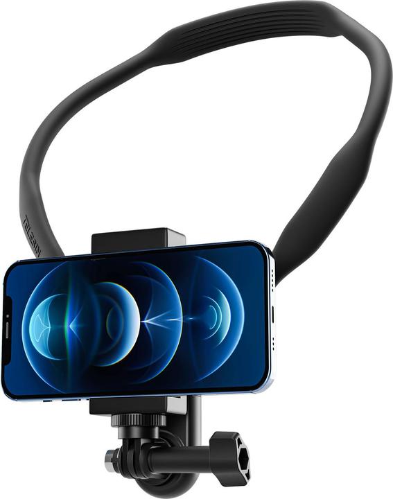 Immagine prodotto Telesin Supporto da collo nero per action camera/smartphone