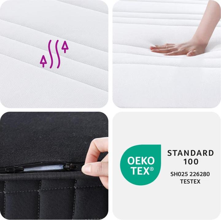 Actual product image VidaXL Jerry (90 x 200 cm, Spring core)