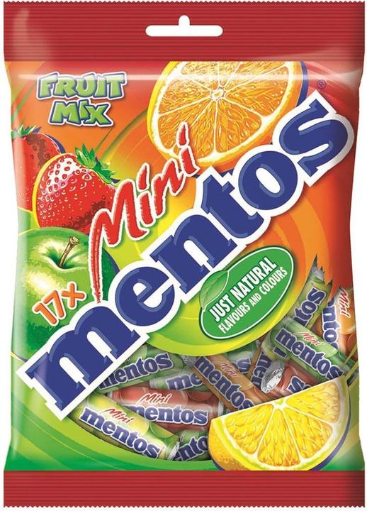 Produktbild mentos Mini Fruit Mix 17 x 10.5 g (1 Stk., 188.60 g)