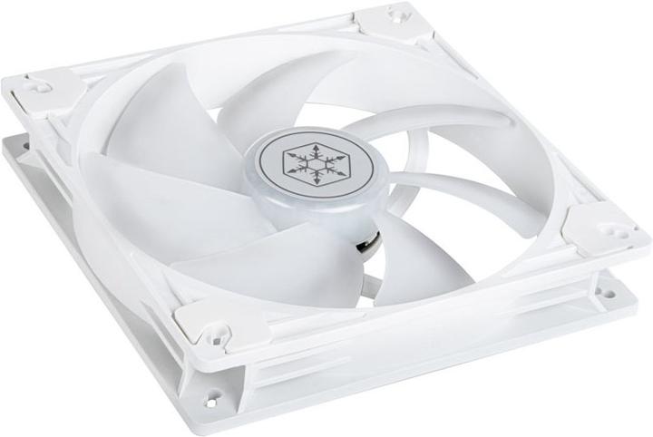 Produktbild Silverstone VISTA Performance PWM Lüfter, ARGB - 140mm, weiss (140 mm, 1 x)