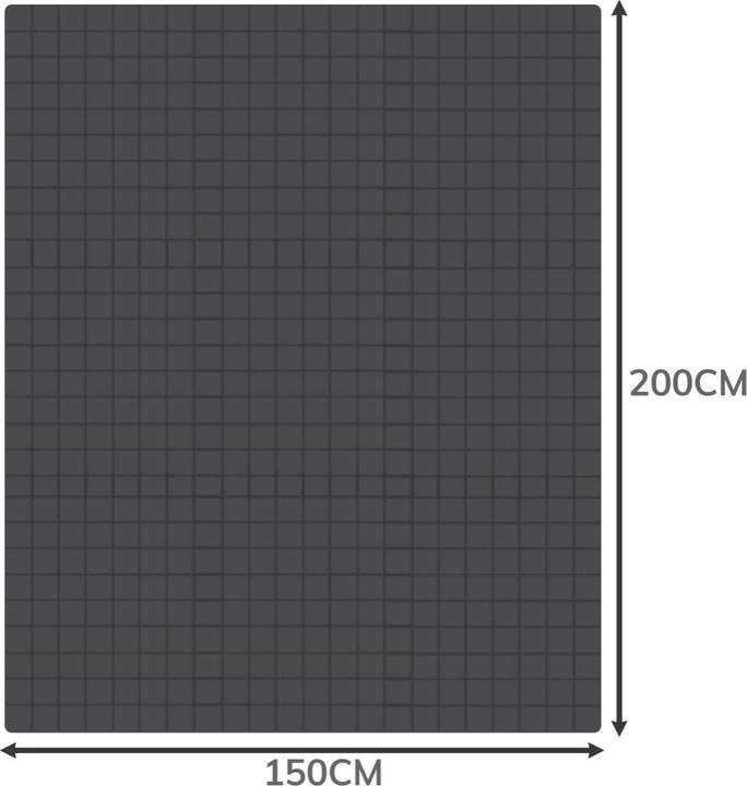Immagine prodotto Ruhhy Coperta appesantita (8000 g, 150 x 200 cm)