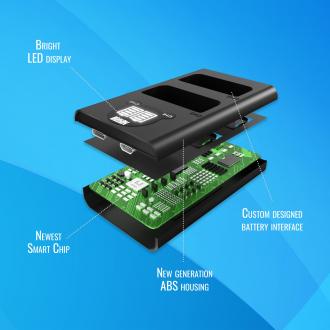 Produktbild Newell charger DL-USB-C + 2x Sony NP-FW50 (Ladegerät)