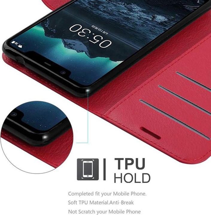 Image du produit Cadorabo Book avec fonction stand Cover (Nokia 5.1)
