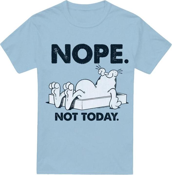 Actual product image Garfield Mens Nope T-Shirt (L)