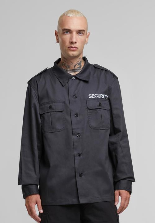 Produktbild Brandit Security US Langarm-Shirt, Schwarz Grösse L (L)