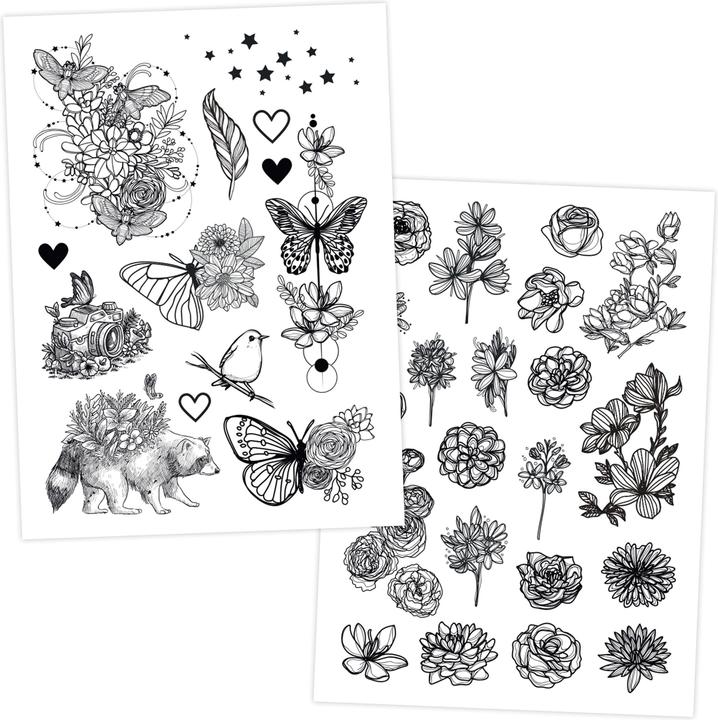 Produktbild Papierdrachen 100 Kindertattoos