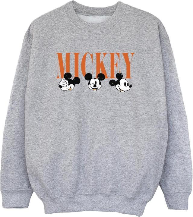 Actual product image Disney Boys Mickey Mouse Faces Sweatshirt (104)