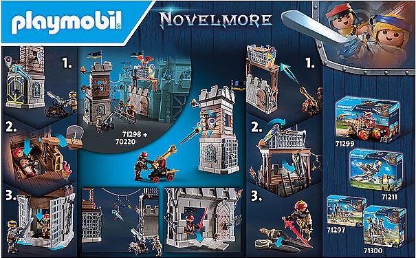 Produktbild Playmobil Novelmore vs. Burnham Raiders - Turnierarena (71298, Playmobil Novelmore)