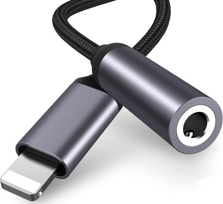 Immagine prodotto Hermex Adattatore da Lightning a jack audio da 3,5 mm Adattatore per cuffie (Lightning, Jack da 3.5mm)