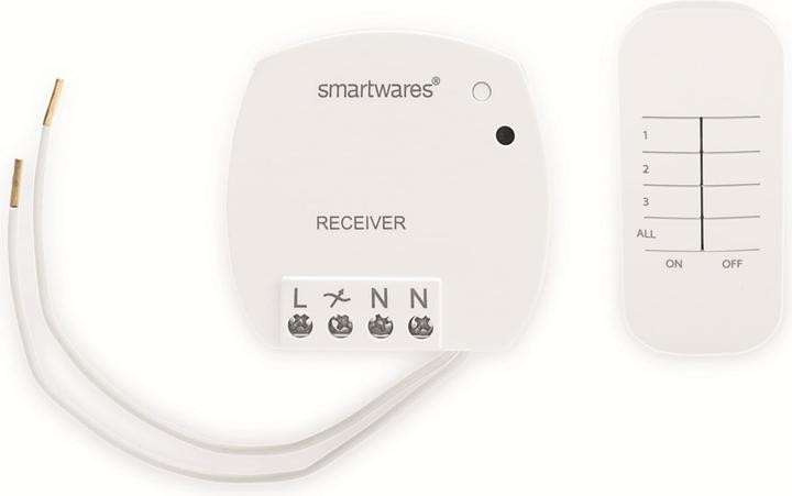 Produktbild Smartwares Funk-Einbauschalter + Fernbedienung (Schalter)