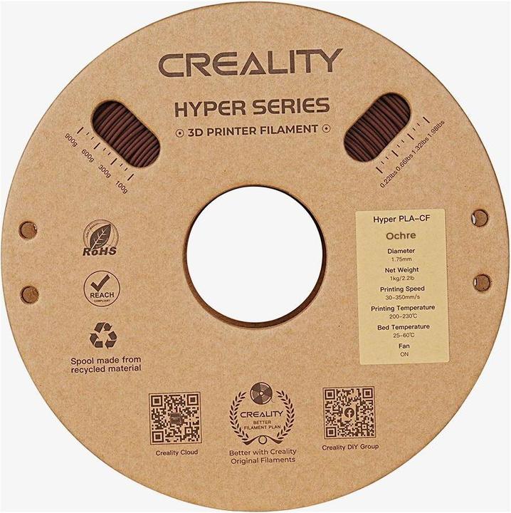 Image du produit Creality Hyper Carbon (Carbone, 1.75 mm, 1000 g, Marron)