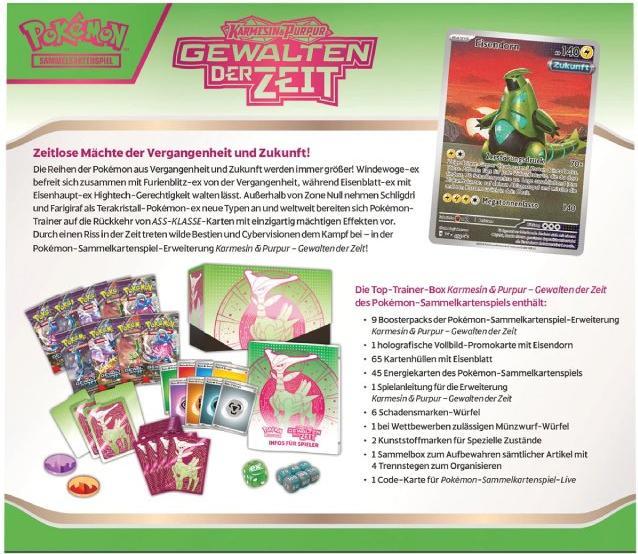 Produktbild Pokémon Top-Trainer Box KP05 (Deutsch, Elite / Top Trainer Box)