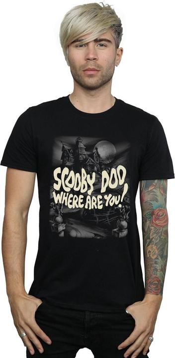 Immagine prodotto Scooby Doo Maglietta slim in cotone Creepy Castle (3XL)