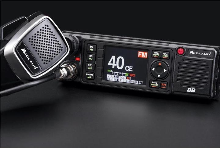 Immagine prodotto Midland M-88 Radio CB con schermo a colori, VOX