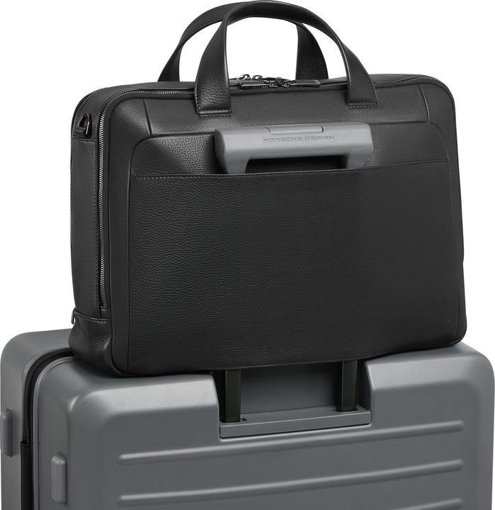 Actual product image Porsche Design Briefcase Roadster Leather Briefcase M 1501 (17")