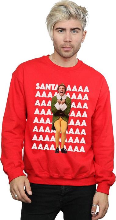 Immagine prodotto Elf Buddy Santa Scream Felpa Uomo (M)