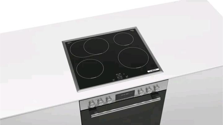 Image du produit Bosch Hausgeräte Built-in cooker set, HEG578BB4 + NIF645CB5E, Réchaud encastrable, Four à induction, HND675LS62