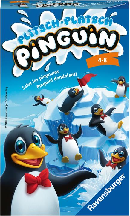 Actual product image Ravensburger Splash Splash Penguin (German, Italian, French)
