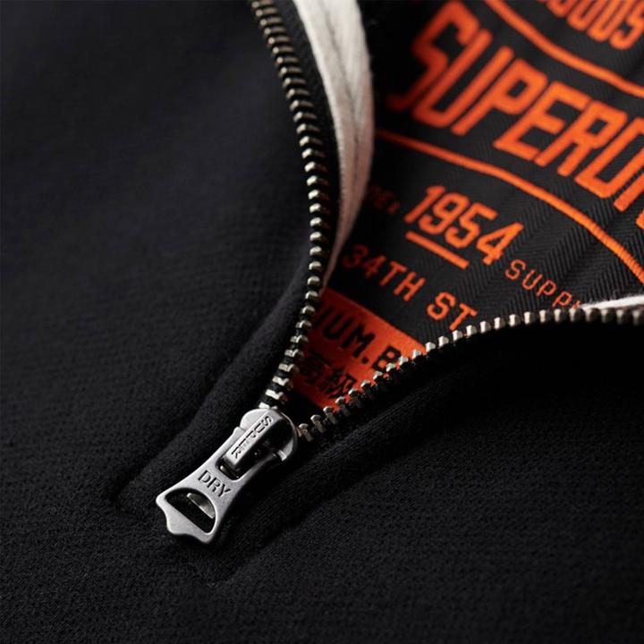 Actual product image Superdry Sweatshirt Casual Comfortable fit Essential Logo Henley (XXL)