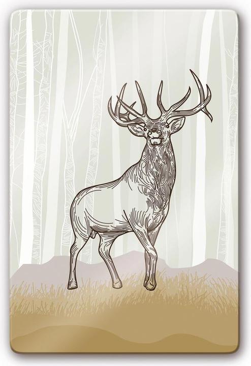 Immagine prodotto Trenddeko Orgoglioso cervo (40 x 60 cm)