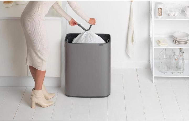 Image du produit Brabantia Seau de recyclage Bo Touch (60 l)
