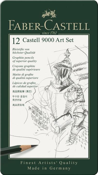 Immagine prodotto Faber-Castell Matita Castell 9000 (2H, 12 x)
