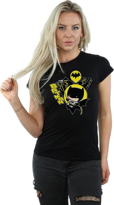 Image du produit - T-shirt CHIBI BATMAN SWINGING - Femme (XL)