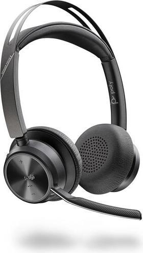 Produktbild HP POLY Voyager Focus 2 USB-C-C Headset +USB-C/A Adapter +Charging Stand