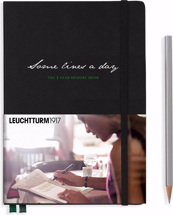 Actual product image Leuchtturm1917 Diary Some lines a day (A5, Lined, Hardcover)