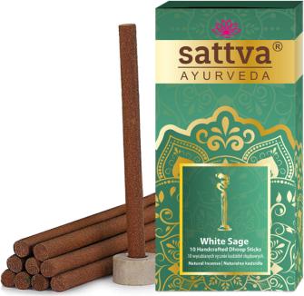 Immagine prodotto Sattva Ayurveda Bastoncini d'incenso Sattva Incenso Indiano Salvia Bianca 20G
