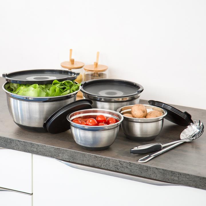 Actual product image Relaxdays Bowl set (25.50 cm, 7.30 l, 4 x)