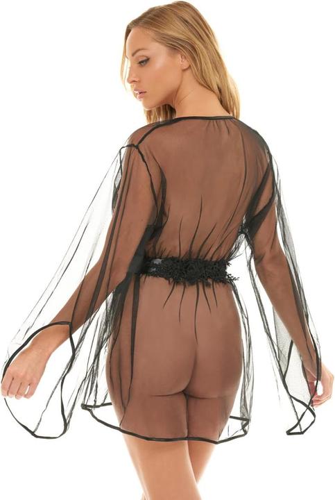Image du produit OhLaLa Cheri Robe shorty Sheer "Sydney (L)