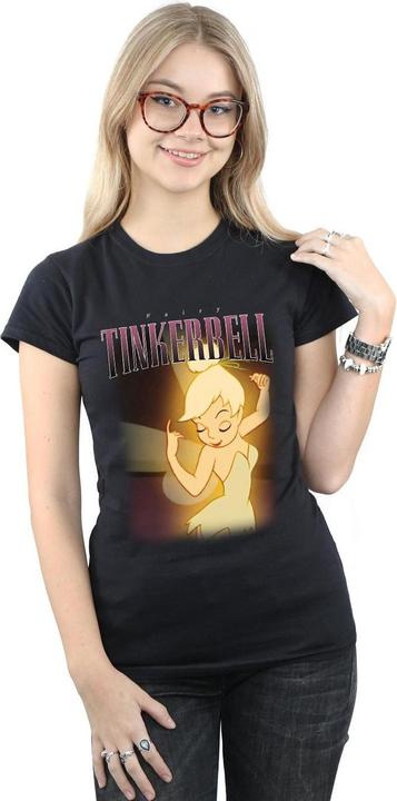 Actual product image Disney Womens/Ladies Tinkerbell Montage Cotton T-Shirt (L)