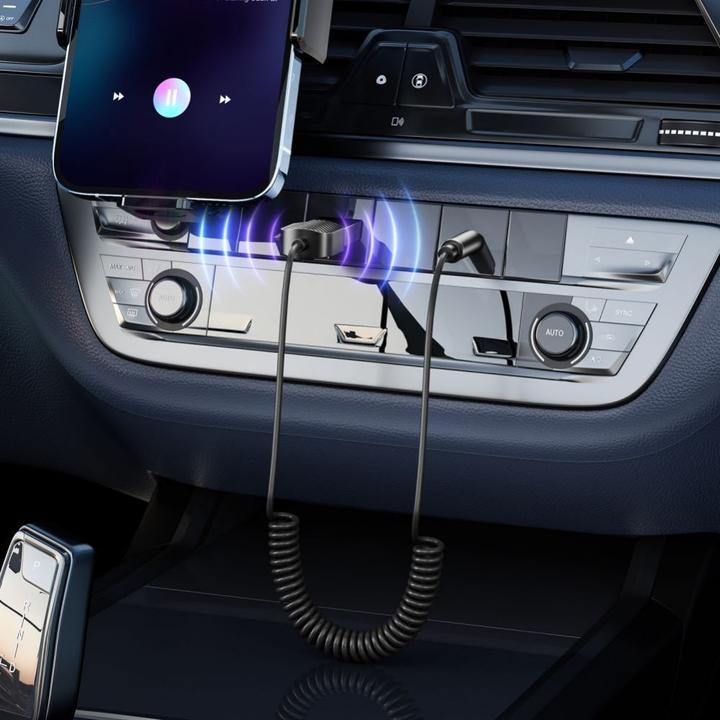 Actual product image Tech-Protect Protect Bluetooth adapter UltraBoost AUX Audio, grey