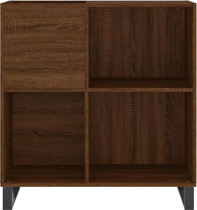 Image du produit VidaXL Plattenschrank Braun Eichen-Optik 84,5x38x89 cm (84.5 x 38 x 89 cm)