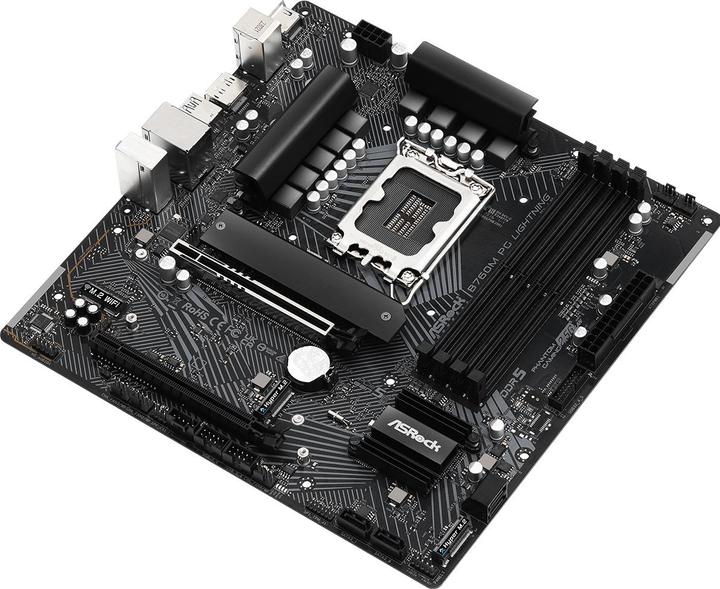 Produktbild AsRock B760M PG Lightning (LGA 1700, Intel B760, mATX)