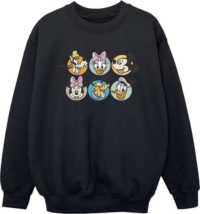 Actual product image Disney Boys Mickey Mouse And Friends Faces Sweatshirt (152, 158)