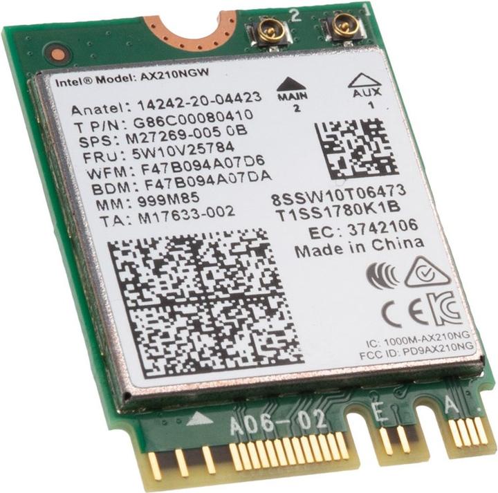 Produktbild Intel AX 210 (M.2 A Key, M.2 E Key)