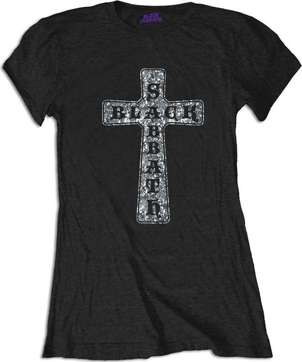 Image du produit Black Sabbath Cross (Black, Diamante) (Girlie) (L)